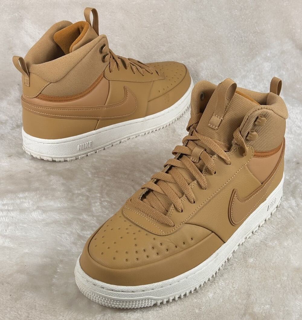 Nike Shoes Mens Size 11.5 Brown Walking Mid Top Sneakers Winter DR7882-700